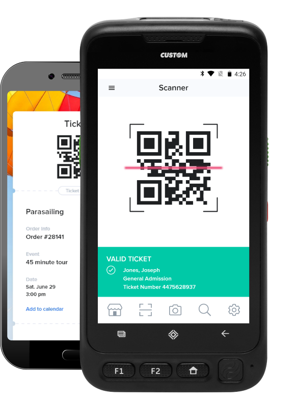 Ticket Scanning on Phone