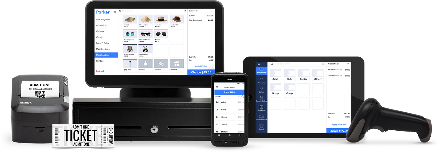 POS Hats with Ticket